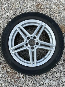 disky Rial 5x112 r17 + zimné pneumatiky Michelin 225/50 - 5