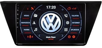 VOLKSWAGEN kvalitné 10"palc dotykove android autoradio -nov - 5