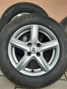 ZIMNÉ PNEUMATIKY S ELEKTRÓNMI 195/65R15 YOKOHAMA - 5