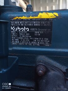 Motor Kubota 19,4kw - 5