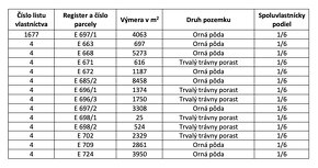 Prochot (ZH) - 6.069 m2 LESNÉ POZEMKY pri chatovej oblasti - 5