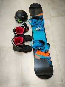 Predam komplet set na snowboard Gravity - 5