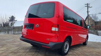 Vw T5 Transporter Long 2.0 Tdi,62 kw,9míst,2014,Bez koroze - 5