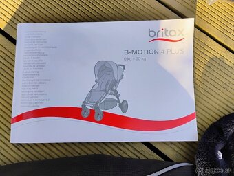 Predám dvojkombináciu Britax B-motion 4 plus - 5