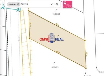 Investićný pozemok na výstavbu rodinného domu - 794 m2 - 5