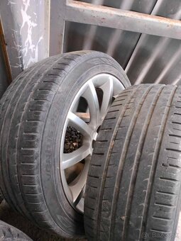 4ks alu disky 5x100 R17 pneu 225/45 R17 7mm - 5