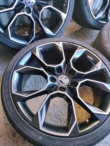 4ks alu disky orig. Škoda Extreme 5x112 R19 pneu 225/35 r19 - 5