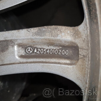 Hliníkové disky Mercedes C 5x112 R17 ET48.5 - 5