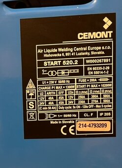 CEMONT START 520.2 - autonabíjačka a pomocný štartér - 5