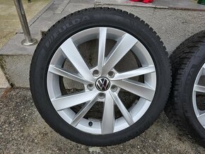 Zimne kolesa VW Golf 8 5x112 r17. 205/50 r17 dot2023 - 5