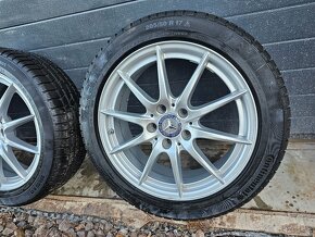 Zimná Sada Mercedes 5x112+Zimné Pneu 205/50 R17 - 5