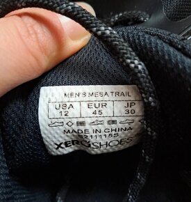 Xero mesa trail eu45/us12/jp30 barefoot - 5