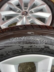 Originál elektróny škoda 205/55 R16 letné - 5