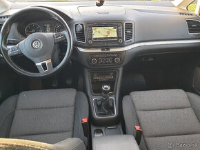 VW Sharan 2.0 tdi highline 103kw navi, top stav - 5