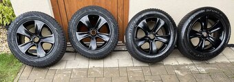 MOON Schwarz Orig.skoda Alu Disky 5x112 ET45 215 60 16 Zimné - 5