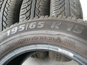 195/65 r15 zimné pneumatiky Semperit 7-8mm - 5