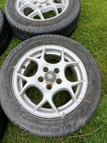 Alu disky 5x100 R14/Zimné pneumatiky Matador 185/60 R14 - 5