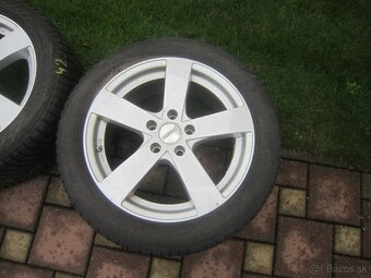 17" AL disky Dezent rozteč112 sozimnymi pneu 225/50R17 98H - 5