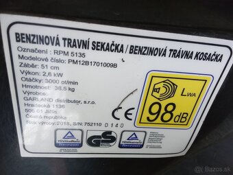 Benzínová kosačka Riwall 5135 - 5