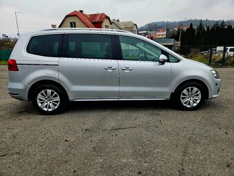 VW Sharan 2.0 4x4 103kW DSG 7 miest bi-xenon ťažné  WEBASTO - 5