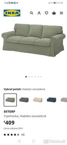 Sedačka IKEA EKTORP - 5