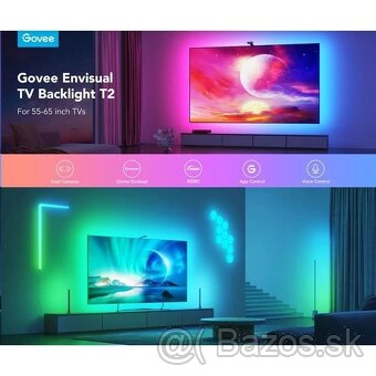 Govee – Envisual TV Backlight T2 s duálnymi kamerami 45 – 65 - 5