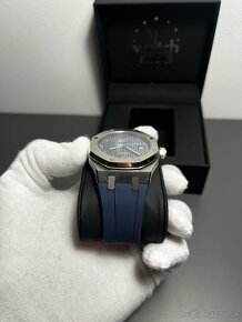 Seiko mod OAK Arabic Blue - 5