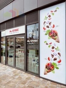 Na prenájom zariadený gastro priestor Mr. Gyros 50 m² BA - K - 5