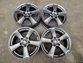 5x112 r16 ET41 x 6,5J elektróny ŠKODA, VW, SEAT, AUDI - 5