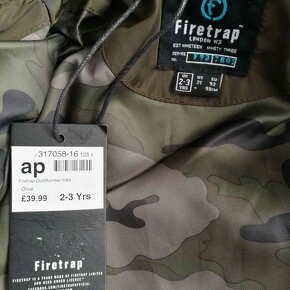 Bunda bomber, Firetrap, veľkosť 92 NOVÁ - 5