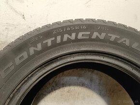 215/65 R16 Zimné pneumatiky Continental 2 kusy - 5