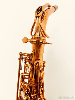 Predám nový alt saxofón kópia Selmer MARK VI- Kráľovská červ - 5