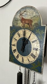 Schwarzwaldské hodiny, nástenné hodiny, kyvadlové hodiny - 5