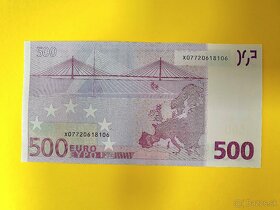 Bankovka 500€ UNC (nepoužitý stav) - 5