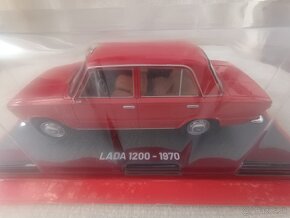 1:24 LADA 1200 - 1970, Hachette. Nezapomenutelné automobily - 5