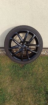 Alu disky R18 5x112 Et46 8J Borbet Audi Vw Škoda Seat - 5