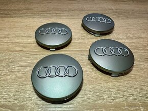 Stredové krytky - kryty - pukličky diskov Audi - 5