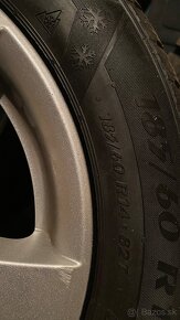 5x100 r14 originál škoda pneu zimné 185/60 r14 - 5