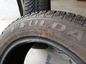 195/60 r16C zimné pneumatiky Fulda 6,5mm - 5