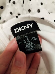 Bodkované šaty DKNY - 5