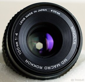 Minolta MD MACRO ROKKOR 1:4 100mm 1:1 MACRO - 5