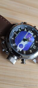 hodinky AVIATOR MILITARY BIDEN LED MULTIFUNKČNÍ CHRONOGRAF - 5