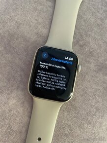 Apple Watch SE 44mm starlight aluminium - 5