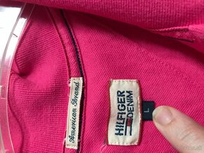 TOMMY HILFIGER originál fuksia damske polotricko L - 5