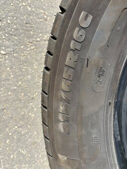 Predam pneumatiky 215/65 r16c - 5