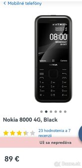 Nokia 8000 4g mobil - 5