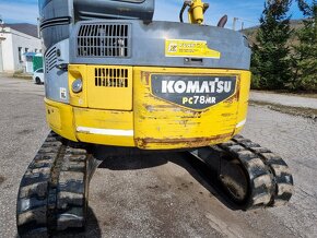 Komatsu PC 78MR-6 pásové rýpadlo 8,27 T - 5