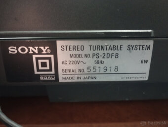 SONY PS-20FB - 5