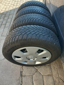 Zimne pneumatiky 195/65R15 plus disky - 5