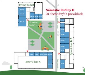 Prenájom ob. priestoru Rudinny II. na Hlinách v Žiline 73m2. - 5